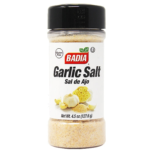 Badia Garlic Salt 4 x 4.5 oz