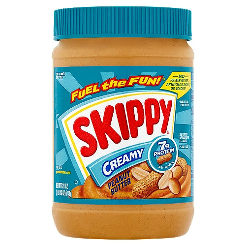 Skippy Creamy Peanut Butter 3 x 28 oz