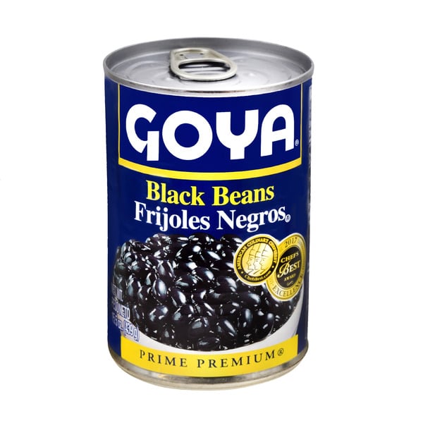 Goya Premium Black Beans 8 x 15.5 oz Cans
