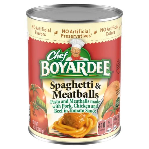 Chef Boyardee Spaghetti & Meatballs 8 x 14.5 oz Cans
