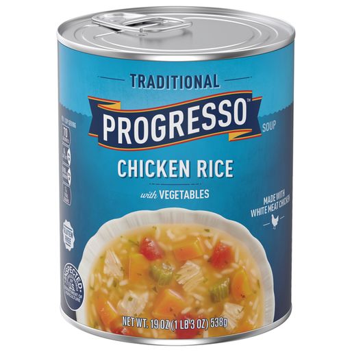 Progresso Chicken Rice Soup 3 x 19 oz Cans