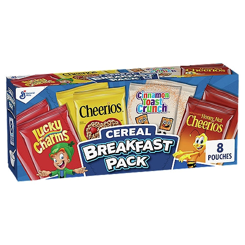 General Mills Cereal Variety Pack 2 x 8 Single Serve Boxes