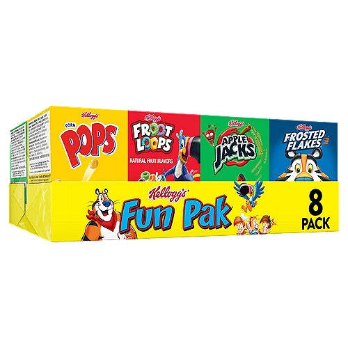 Kellogg's Cereal Variety Pack 2 x 8 Single Serve Boxes