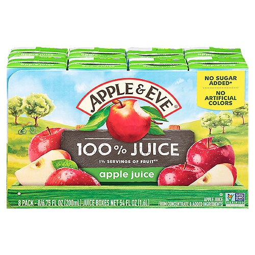 Apple & Eve Apple Juice 4 x 8 Pack 6.75 oz