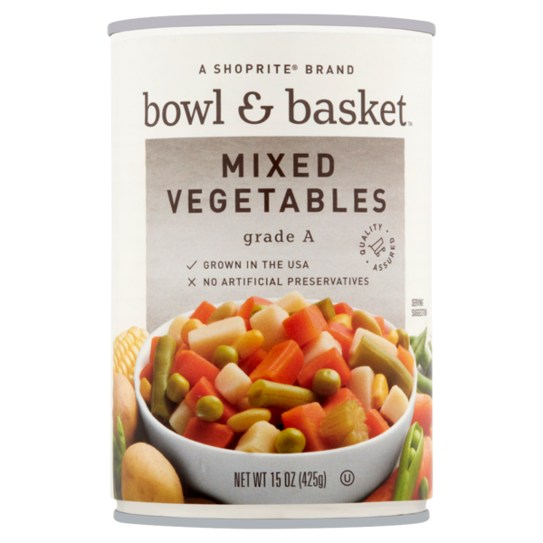 Bowl & Basket Mixed Vegetables 8 x 15 oz Cans