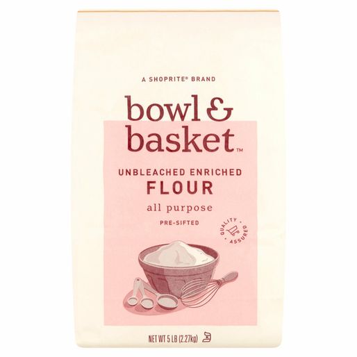 All Purpose Unbleached Enriched Pre-Sifted Flour 4 x 5 lb